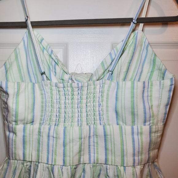 Roxy Under the Cali Sun Stripe Sundress S - Picture 6 of 8